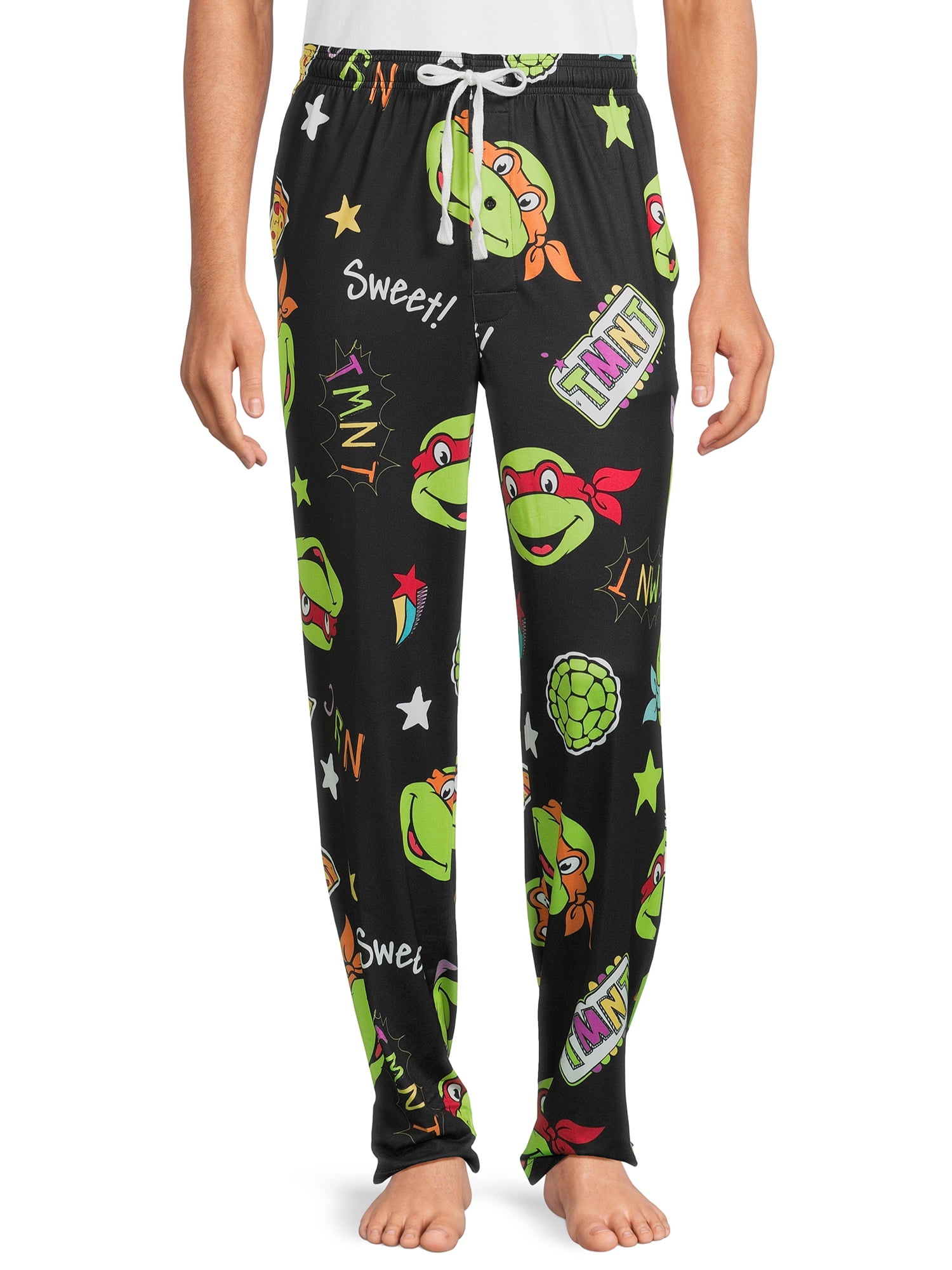 Teenage Mutant Ninja Turtles TMNT Pajama Pants Pjs 100% Cotton Boys Size 6  EUC