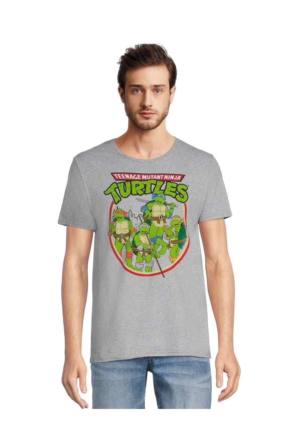 Men’s Graphic Tee with Short Sleeves, Size S-3XL