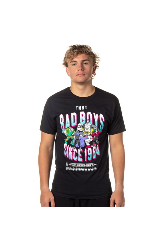 Teenage Mutant Ninja Turtles Men's TMNT Bad Boys Since 1984 T-Shirt