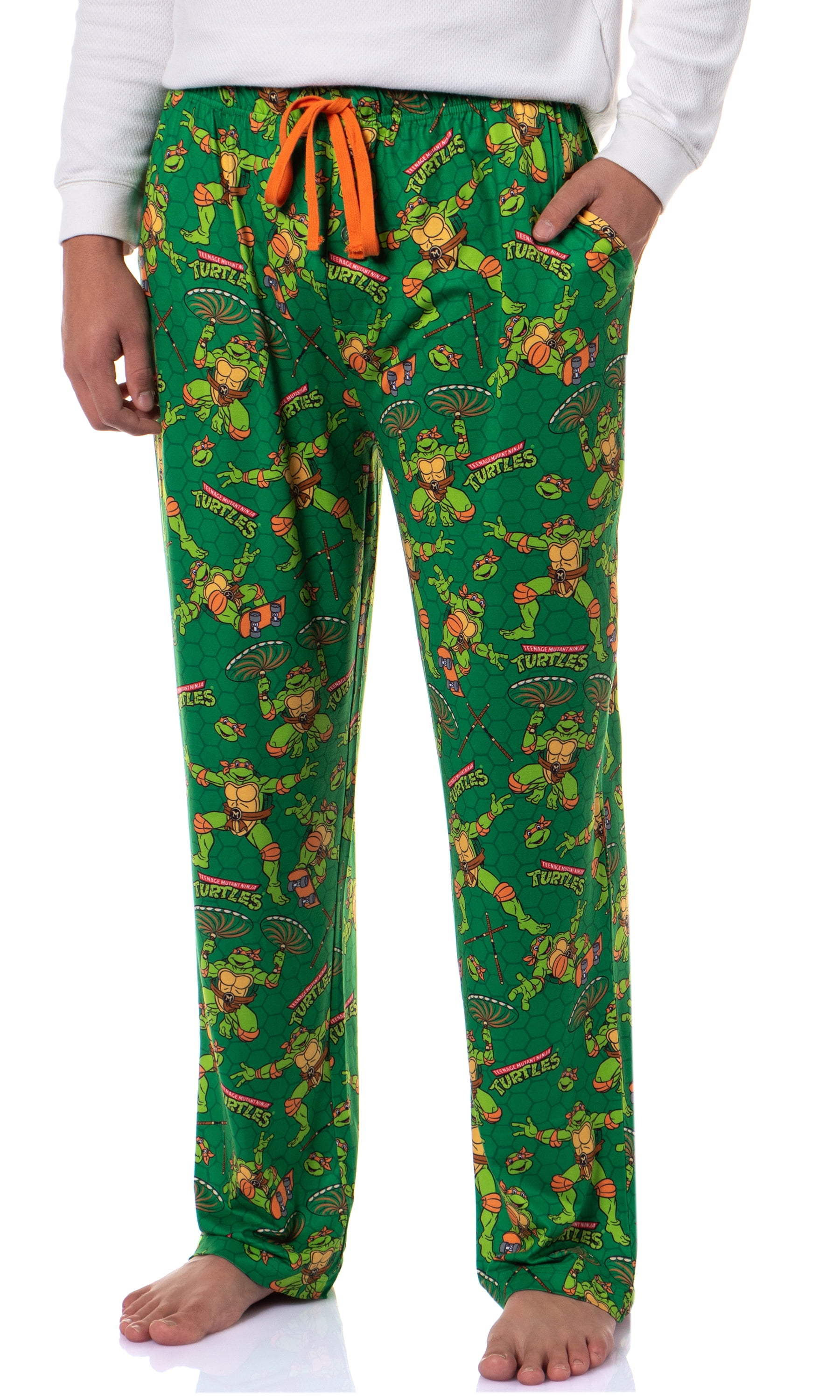 Teenage Mutant Ninja Turtles Men's Tossed Print Sleep Pajama Pants