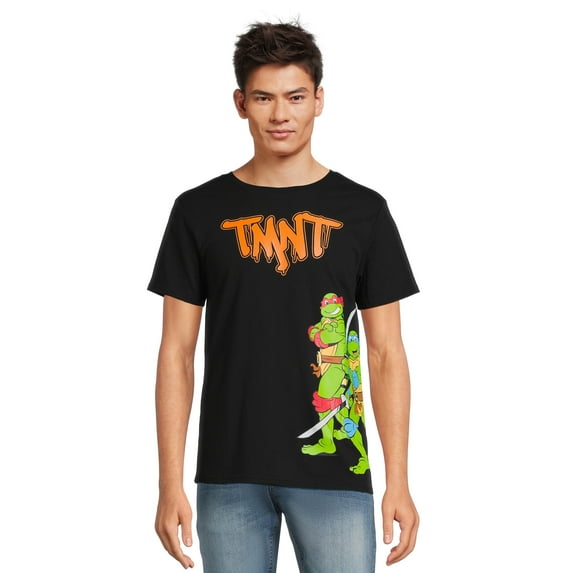 Teenage Mutant Ninja Turtles Mens & Big Men's Graphic Short Sleeve Tee Shirt, Sizes S-3XL