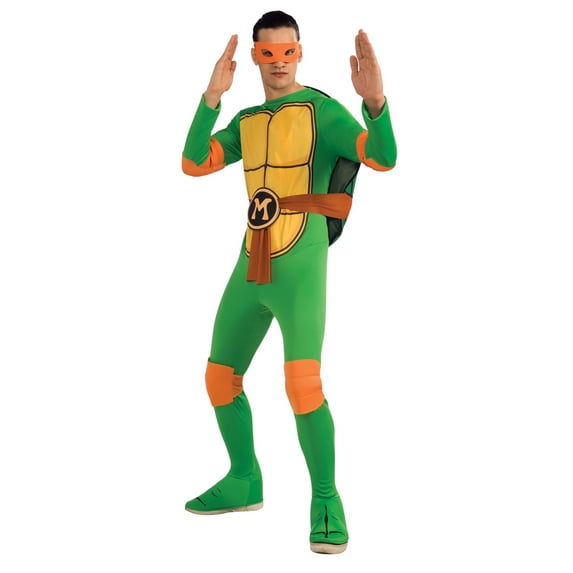 Teenage Mutant Ninja Turtles Michelangelo Costume for Adults by Rubies, Men's XL