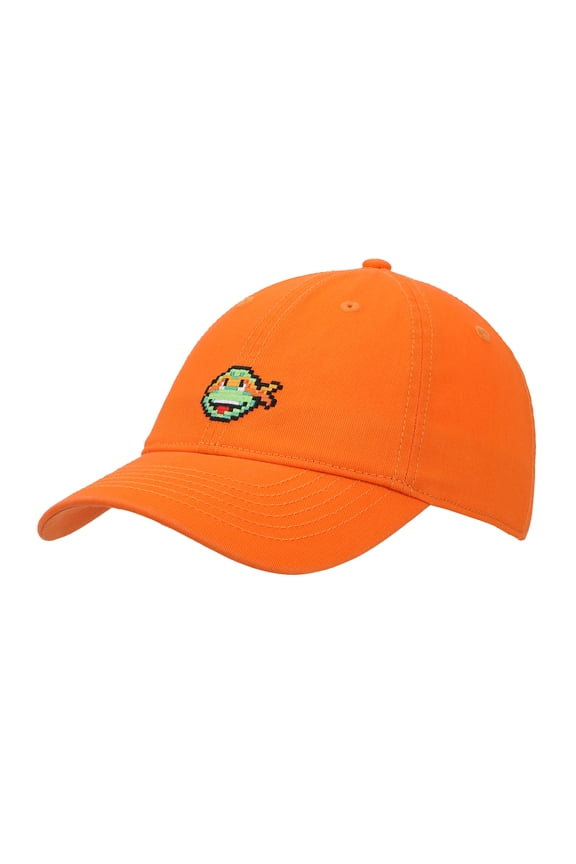 Teenage Mutant Ninja Turtles Michelangelo Orange Unstructured Baseball Cap