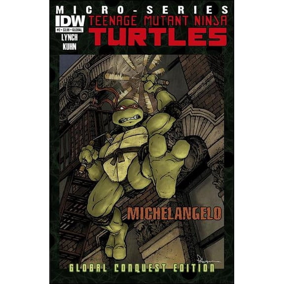 Teenage Mutant Ninja Turtles Microseries #2C VF ; IDW Comic Book