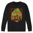 thumbnail image 1 of Teenage Mutant Ninja Turtles - Mikey - Men's Crew Fleece Sweatshirt, 1 of 4