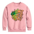 thumbnail image 1 of Teenage Mutant Ninja Turtles - Mikey - Toddler & Youth Crewneck Fleece Sweatshirt, 1 of 4