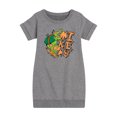 thumbnail image 1 of Teenage Mutant Ninja Turtles  - Mikey  - Toddler & Youth Girls Fleece Dress, 1 of 5