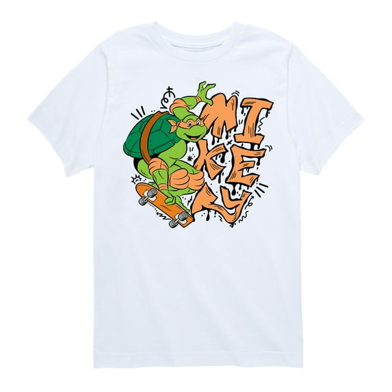 Teenage Mutant Ninja Turtles - Mikey - Toddler & Youth Short Sleeve Graphic T-Shirt