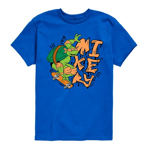 Teenage Mutant Ninja Turtles - Mikey - Toddler & Youth Short Sleeve Graphic T-Shirt