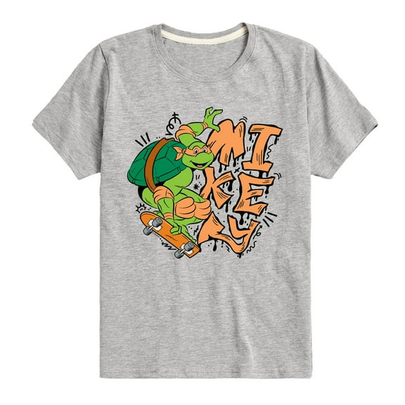 Teenage Mutant Ninja Turtles - Mikey - Toddler & Youth Short Sleeve Graphic T-Shirt