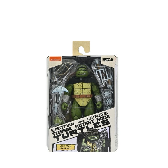 Teenage Mutant Ninja Turtles (Mirage Comics) 7" Old Man Raphael Action Figure, by NECA