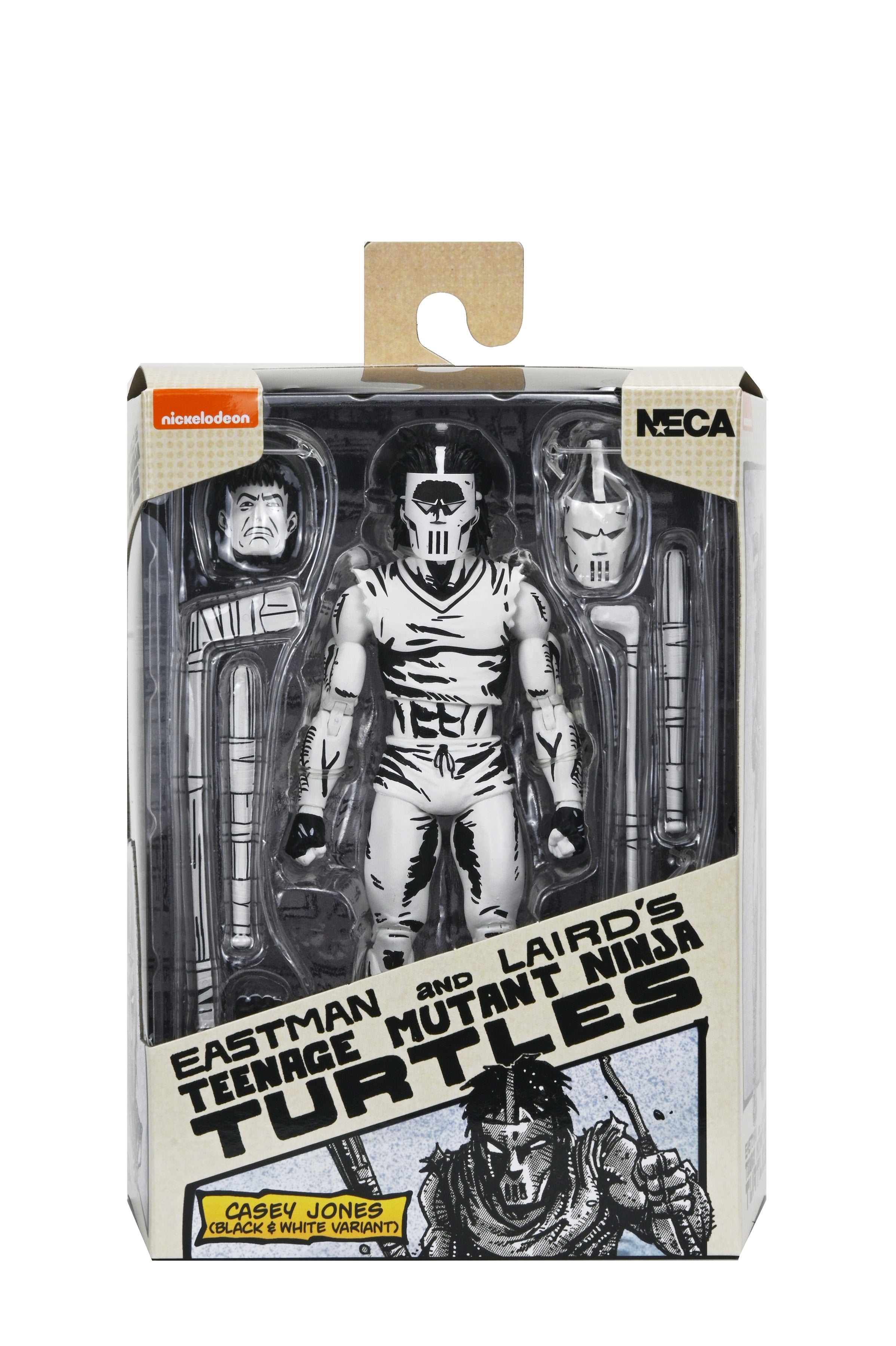 NECA Teenage Mutant Ninja Turtles Mirage Comics Casey Jones Black