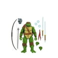 thumbnail image 1 of NECA Teenage Mutant Ninja Turtles (Mirage Comics): Leonardo Action Figure with Utrom Head and Swords (7"), 1 of 8