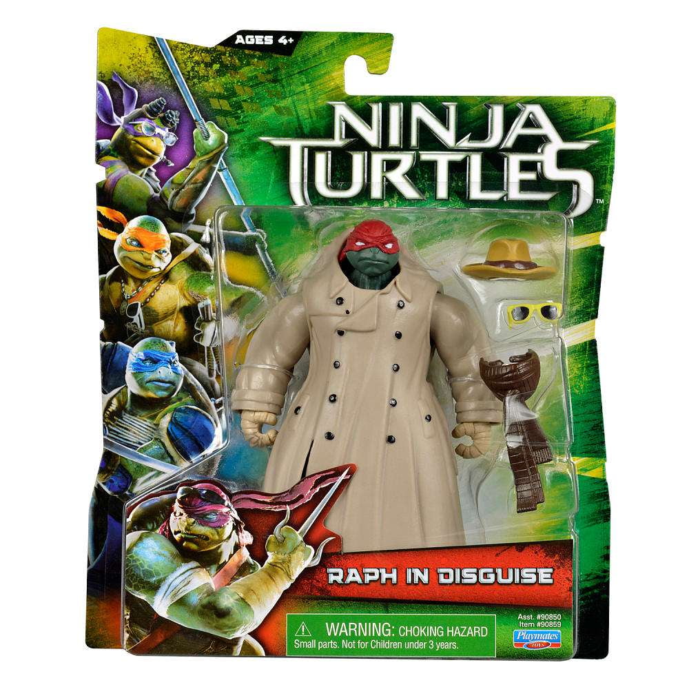 Teenage Mutant Ninja Turtles Movie Raph In Disguise Basic Figure ...