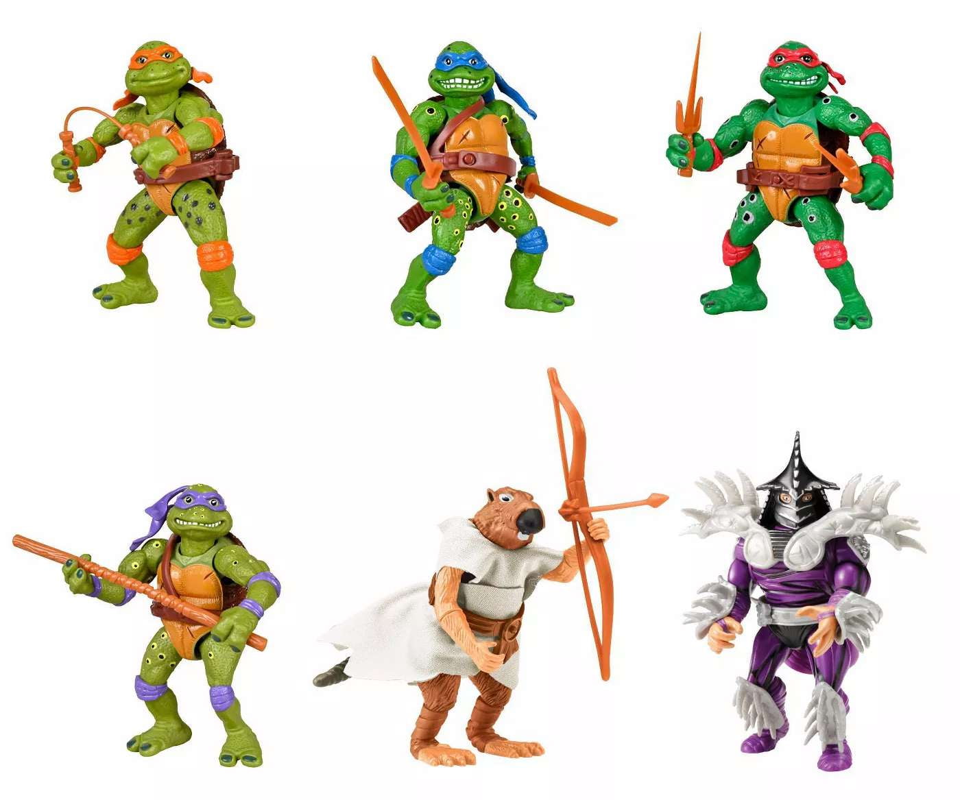 Walmart's Teenage Mutant Ninja Turtles Action Figure Set - Movie