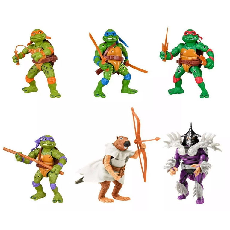 Walmart's Teenage Mutant Ninja Turtles Action Figure Set - Movie