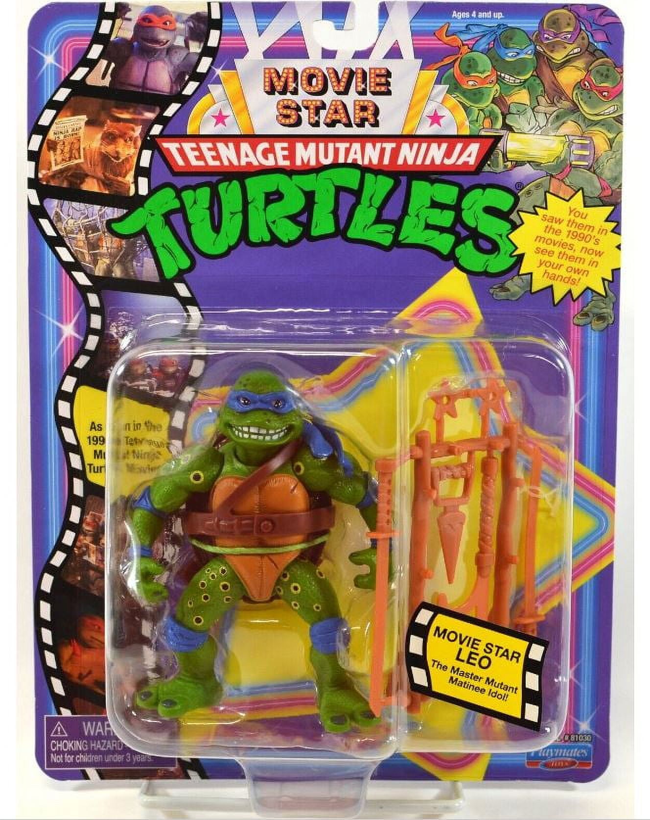 ミュータントタートルズ　TMNT movie star フィLOOSEセット Amazon.com: Teenage Mutant Ninja Turtles TMNT Movie Star Action