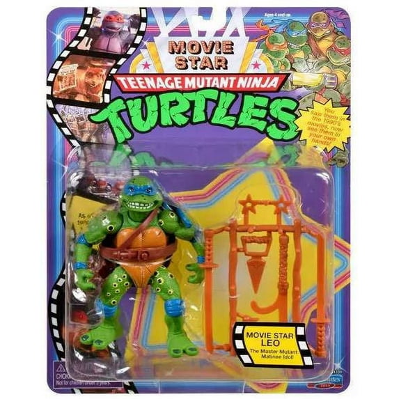 Teenage Mutant Ninja Turtles Movie Star Leonardo Action Figure (Limited Edition)