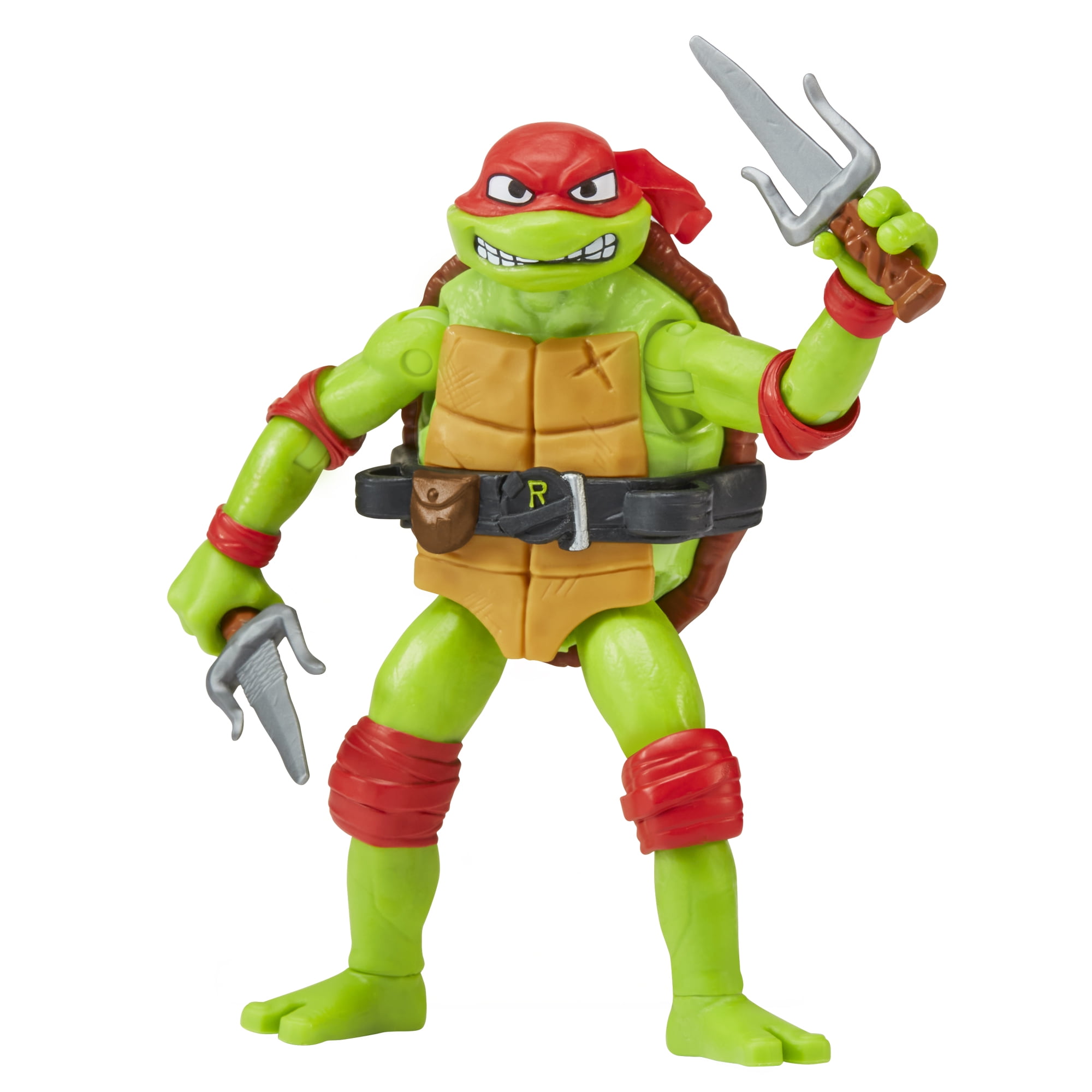 Teenage Mutant Ninja Turtles: Mutant Mayhem 4.65” Raphael Basic Action  Figure by Playmates Toys