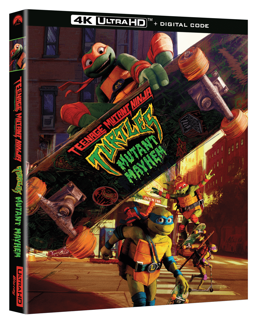 – 4K UHD & Blu-ray Reviews  Teenage Mutant Ninja Turtles: Mutant  Mayhem 4K UHD Review