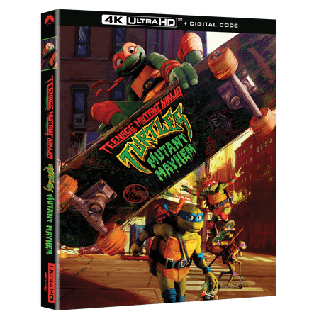 Teenage Mutant Ninja Turtles: Mutant Mayhem (4K Ultra HD + Digital Copy), Starring Micah Abbey