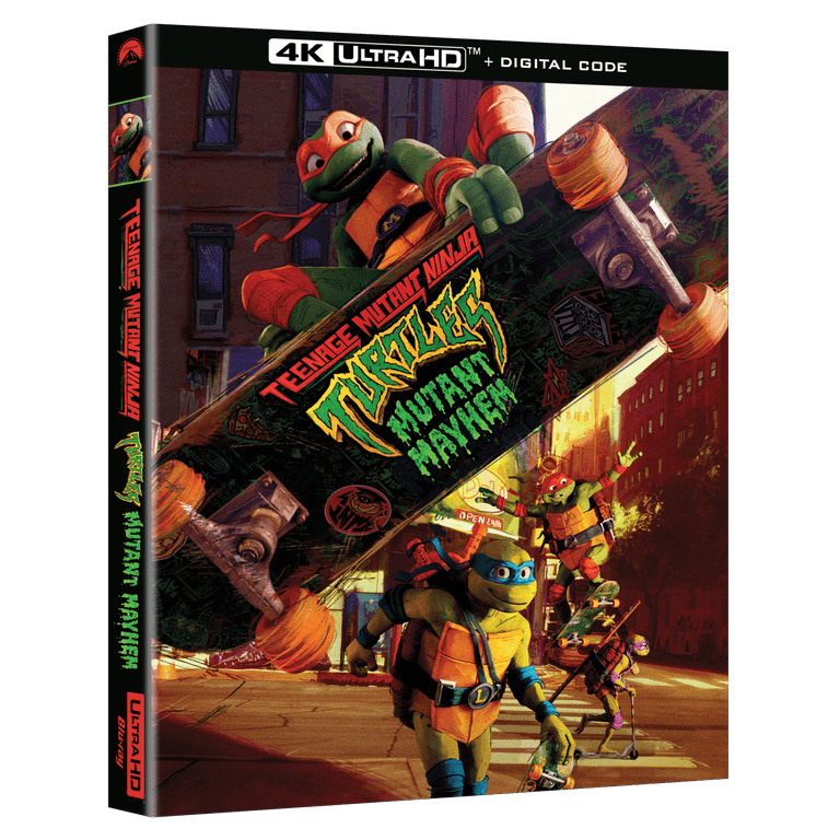 Teenage Mutant Ninja Turtles: Mutant Mayhem (4K Ultra HD + Digital Copy),  Starring Micah Abbey