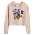 thumbnail image 1 of Teenage Mutant Ninja Turtles Mutant Mayhem  - Baby Donnie Graphic  - Juniors Cropped Pullover Hoodie, 1 of 4