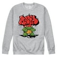 thumbnail image 1 of Teenage Mutant Ninja Turtles Mutant Mayhem - Baby Raph Graphic - Men's Crew Neck Fleece Pullover, 1 of 4