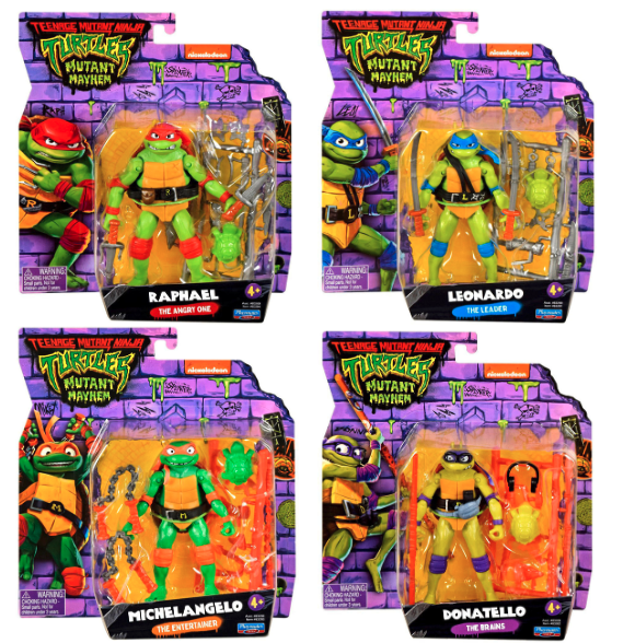 Teenage Mutant Ninja Turtles Mutant Mayhem Basic Action Figure Assortment