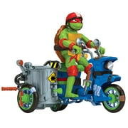 Teenage Mutant Ninja Turtles Mutant Mayhem Battle Cycle with Exclusive Raphael Figure