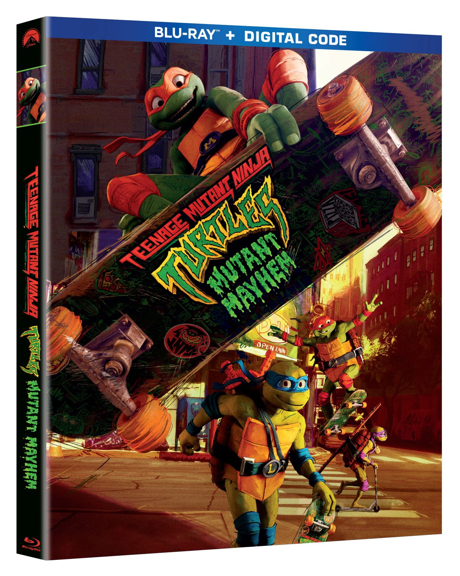 Teenage Mutant Ninja Turtles: Mutant Mayhem (Blu-Ray + Digital