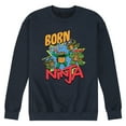 thumbnail image 1 of Teenage Mutant Ninja Turtles Mutant Mayhem - Born To Be A Ninja - Men's Crew Neck Fleece Pullover, 1 of 4