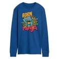 thumbnail image 1 of Teenage Mutant Ninja Turtles Mutant Mayhem - Born To Be A Ninja - Men's Long Sleeve T-Shirt, 1 of 4