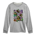 thumbnail image 1 of Teenage Mutant Ninja Turtles Mutant Mayhem - Brotherhood Group Graphic - Toddler & Youth Long Sleeve Graphic T-Shirt, 1 of 4