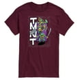 thumbnail image 1 of Teenage Mutant Ninja Turtles: Mutant Mayhem - Donatello, Raphael, Leonardo, & Michelangelo - Big & Tall - Men's Short Sleeve Graphic T-Shirt, 1 of 5