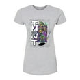 thumbnail image 1 of Teenage Mutant Ninja Turtles: Mutant Mayhem - Donatello, Raphael, Leonardo, & Michelangelo - Juniors Fitted Graphic T-Shirt, 1 of 5