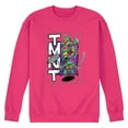 thumbnail image 1 of Teenage Mutant Ninja Turtles: Mutant Mayhem - Donatello, Raphael, Leonardo, & Michelangelo - Men's Crew Neck Fleece Pullover, 1 of 4