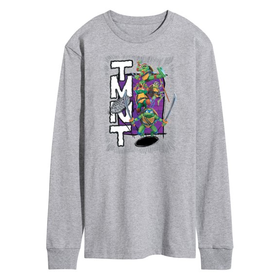 Teenage Mutant Ninja Turtles: Mutant Mayhem - Donatello, Raphael, Leonardo, & Michelangelo - Men's Long Sleeve T-Shirt