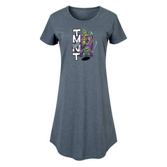Teenage Mutant Ninja Turtles: Mutant Mayhem - Donatello, Raphael, Leonardo, & Michelangelo - Plus Size - Women's Any Way Dress