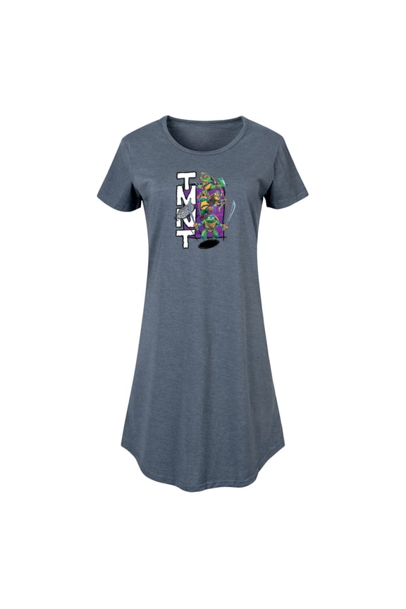 : Mutant Mayhem - Donatello, Raphael, Leonardo, & Michelangelo - Plus Size - Women's Any Way Dress