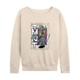 thumbnail image 1 of Teenage Mutant Ninja Turtles: Mutant Mayhem - Donny, Raph, Leo, & Mikey - Women's Lightweight French Terry Long Sleeve Shirt, 1 of 5