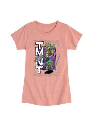 Teenage Mutant Ninja Turtles: Mutant Mayhem - Donatello, Raphael, Leonardo,  & Michelangelo - Toddler And Youth Girls Short Sleeve Graphic T-Shirt