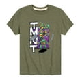 thumbnail image 1 of Teenage Mutant Ninja Turtles: Mutant Mayhem - Donatello, Raphael, Leonardo, & Michelangelo - Toddler And Youth Short Sleeve Graphic T-Shirt, 1 of 5