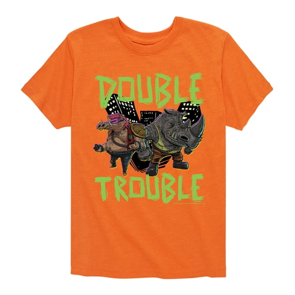 Teenage Mutant Ninja Turtles Mutant Mayhem - Double Trouble - Toddler & Youth Short Sleeve Graphic T-Shirt