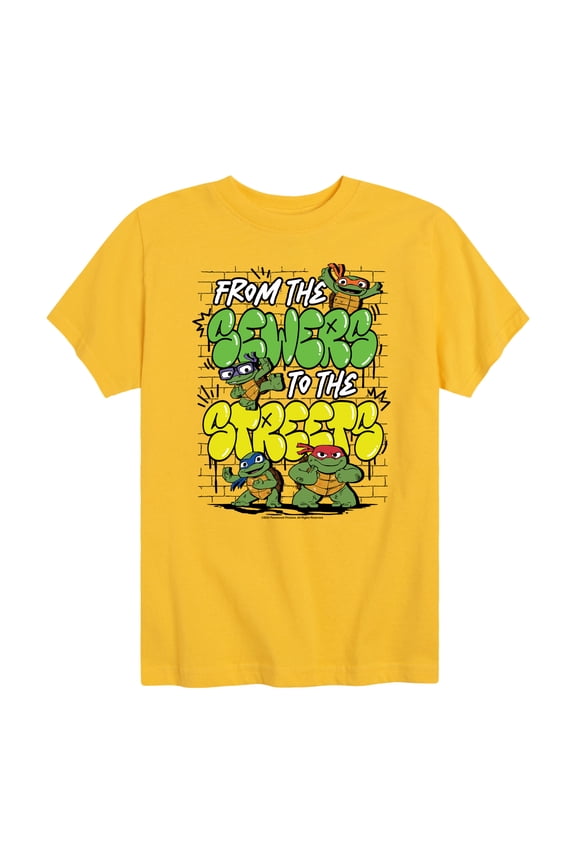 - From The Sewers To The Streets - Toddler & Youth Short Sleeve Graphic T-Shirt
