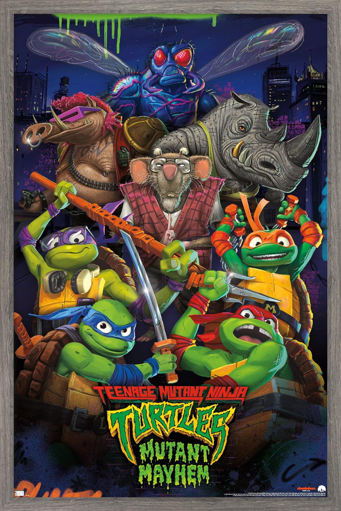 teenage-mutant-ninja-turtles-mutant-mayhem-group-wall-poster-14-725