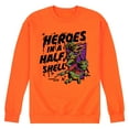 thumbnail image 1 of Teenage Mutant Ninja Turtles Mutant Mayhem - Heroes In A Half Shell - Men's Crew Neck Fleece Pullover, 1 of 1