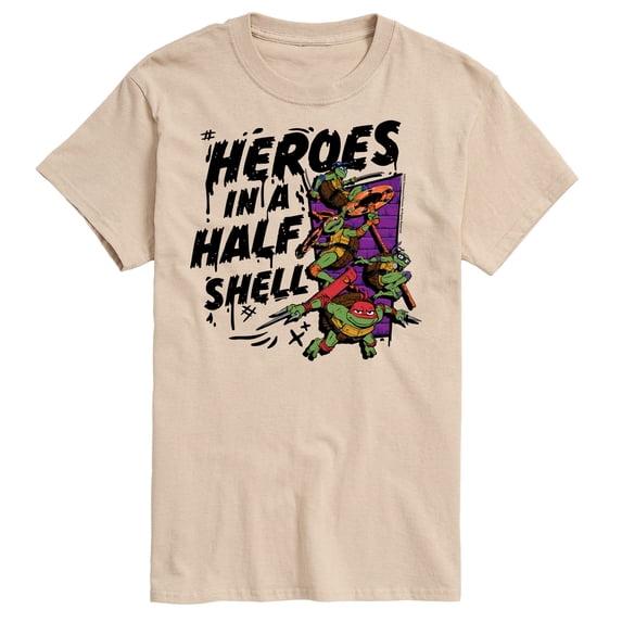 Teenage Mutant Ninja Turtles Mutant Mayhem - Heroes In A Half Shell - Men's Short Sleeve Tee