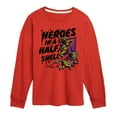 thumbnail image 1 of Teenage Mutant Ninja Turtles Mutant Mayhem - Heroes In A Half Shell - Toddler & Youth Long Sleeve Graphic T-Shirt, 1 of 4