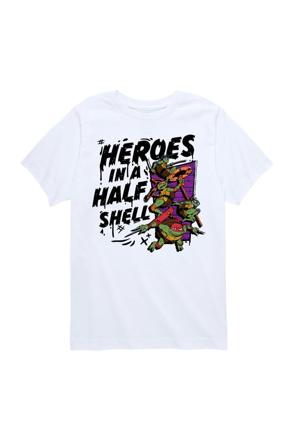 - Heroes In A Half Shell - Toddler & Youth Short Sleeve Graphic T-Shirt